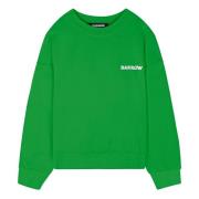 Iconische lettering sweater Barrow , Green , Unisex