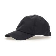 Zwarte Baseballpet Paneelontwerp Y-3 , Black , Unisex