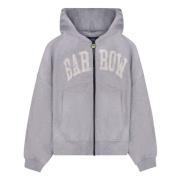 Hoodie met rits Barrow , Gray , Unisex