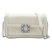 Kleine Crossbody Tas Viv' Jeu Roger Vivier , Beige , Dames