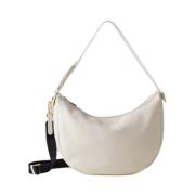 Luna tas in crème Borbonese , White , Dames