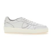 Witte Sneakers Parijse Stijl Philippe Model , White , Heren