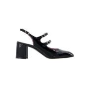 Leather heels Carel , Black , Dames