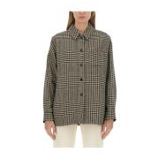 Wollen Blend Darlene Shirt A.p.c. , Multicolor , Dames