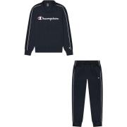 Blauw Poly Logo Trainingspak Mannen Champion , Blue , Heren