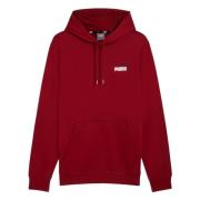 Ess+ 2 Col Kleine Log Hoodie Puma , Red , Heren