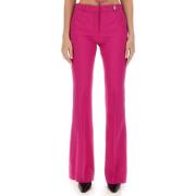 Medusa '95 flare broek van wol Versace , Pink , Dames