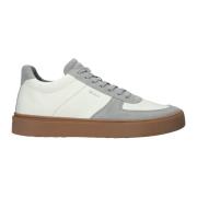 - White Grey - Sneaker (low) Blackstone , White , Heren