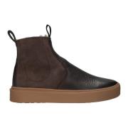 Sermeq Naalu - Coffee - Chelsea boots Blackstone , Brown , Dames