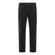 Spy Broek in Katoen Stretch Twill BomBoogie , Black , Heren