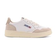 Lage leren en suède sneakers Autry , White , Heren