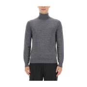 Wollen Turtleneck Trui Ballantyne , Gray , Heren