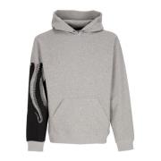 Lichtgrijze herenhoodie met octopusontwerp Octopus , Gray , Heren