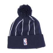 Houston Rockets Pom Pom Beanie Hat New Era , Blue , Heren