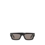 Logo Zonnebril met Zijlogo Alexander McQueen , Black , Dames