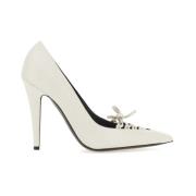 Corset Pump Hak 10,5 cm Tom Ford , White , Dames