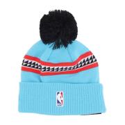 Phoenix Suns Pom Pom Beanie Hat New Era , Blue , Heren