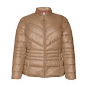 Korte Tiger Eye Jas | Freewear Bruin Vero Moda , Brown , Dames