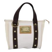 Pre-owned Canvas louis-vuitton-bags Louis Vuitton Vintage , Beige , Da...