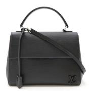 Pre-owned Leather louis-vuitton-bags Louis Vuitton Vintage , Black , D...