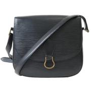 Pre-owned Leather louis-vuitton-bags Louis Vuitton Vintage , Black , D...