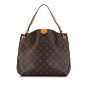 Pre-owned Canvas shoulder-bags Louis Vuitton Vintage , Brown , Dames