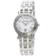 Pre-owned Stainless Steel watches Tiffany & Co. Pre-owned , White , Da...