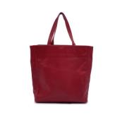 Pre-owned Leather shoulder-bags Yves Saint Laurent Vintage , Red , Dam...