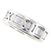 Pre-owned Silver rings Tiffany & Co. Pre-owned , Gray , Dames