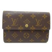 Pre-owned Fabric wallets Louis Vuitton Vintage , Brown , Dames