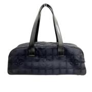 Pre-owned Canvas chanel-bags Chanel Vintage , Black , Unisex