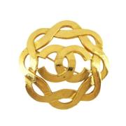 Pre-owned Yellow Gold chanel-jewelry Chanel Vintage , Yellow , Dames