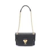 Pre-owned Leather louis-vuitton-bags Louis Vuitton Vintage , Black , D...