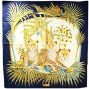 Pre-owned Silk scarves Salvatore Ferragamo Pre-owned , Multicolor , Da...