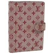 Pre-owned Canvas home-office Louis Vuitton Vintage , Red , Dames