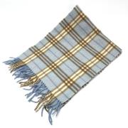 Pre-owned Fabric scarves Burberry Vintage , Blue , Dames