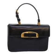 Pre-owned Leather handbags Prada Vintage , Black , Dames