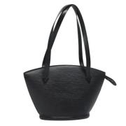 Pre-owned Leather louis-vuitton-bags Louis Vuitton Vintage , Black , D...