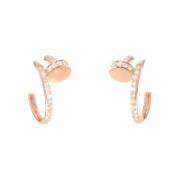 Pre-owned Rose Gold earrings Cartier Vintage , Yellow , Dames