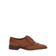 Mocha Kalfsleer Deia Derby Brogue Pala Vega Trapado Lottusse , Brown ,...