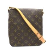 Pre-owned Canvas louis-vuitton-bags Louis Vuitton Vintage , Brown , Da...