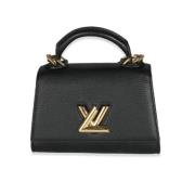 Pre-owned Leather louis-vuitton-bags Louis Vuitton Vintage , Black , D...