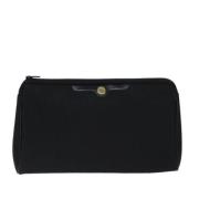 Pre-owned Canvas clutches Dior Vintage , Black , Dames