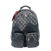 Pre-owned Canvas backpacks Louis Vuitton Vintage , Black , Dames