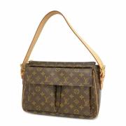 Pre-owned Fabric louis-vuitton-bags Louis Vuitton Vintage , Brown , Da...