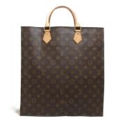 Pre-owned Fabric louis-vuitton-bags Louis Vuitton Vintage , Brown , Da...