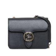 Pre-owned Leather crossbody-bags Gucci Vintage , Black , Dames