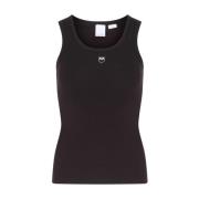 Bruine Tanktop Rekenmachine Pinko , Brown , Dames