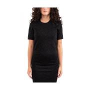 Stijlvolle top voor dames in roze Pinko , Black , Dames