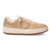 Sneakers Nice Tennis Women, Beige Philippe Model , Beige , Dames